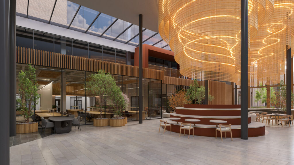 Origin Cambridge coffee and reception area.